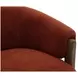 Finley Island Rust Swivel Accent Chair