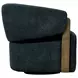 Finley Island Teal Swivel Accent Chair