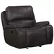 Brookings Charcoal Glider Recliner
