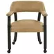 Rylie Black Round Game Top Storage Dining Dining Room Set