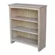 Home Accents Taupe Gray 36" Shaker Bookcase