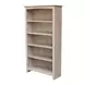 Home Accents Taupe Gray 60" Shaker Bookcase