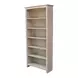 Home Accents Taupe Gray 72" Shaker Bookcase
