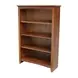 Home Accents Espresso 48" Shaker Bookcase