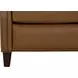 Shasta Elwood Cider Leather Push Thru The Arms Recliner with Nailhead Trim