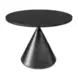 Artifacts Metallic Black 38" Round Catena Bistro Table