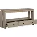 Conrad Stone Harbor Gray Rectangular Lift Top Occassional Table Set
