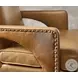 Rochelle Dark Blonde Leather Swivel Tilt Executive Chair
