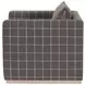 Siena Gray Plinth Base Swivel Club Chair