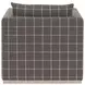 Siena Gray Plinth Base Swivel Club Chair
