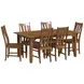 Silverdale Russet Slatback Side Chair Set of 2