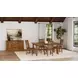 Silverdale Russet Slatback Side Chair Set of 2
