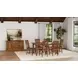 Silverdale Russet Extendable Rectangular Dining Room Set