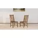 Silverdale Russet Slatback Side Chair Set of 2