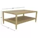 Sinclair Natural Rectangular Coffee Table