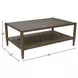 Sinclair Walnut Rectangular Coffee Table