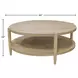 Sinclair Natural Round Coffee Table