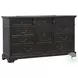 Hickory Creek Brown Velvet Storage Panel Bedroom Set
