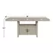 Garland Sand 80" Extendable Rectangular Counter Height Table with Storage