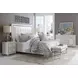 Skyline Cloud White 2 Drawer Nightstand