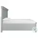 Brooks Gray King Storage Platform Bed