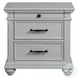 Brooks Gray Storage Platform Bedroom Set