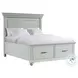 Brooks Gray Queen Storage Platform Bed
