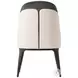 Steve Leung Gray And Brown Covet Upholstered Dining Chair