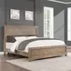 Montana Brown Queen Low Profile Panel Bed