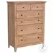 San Mateo Wheat Storage Bedroom Set
