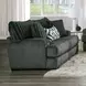 Loughlin Gun Metal 72" Loveseat