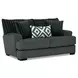 Loughlin Gun Metal 72" Loveseat