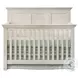 San Mateo Rustic White Convertible Standard Crib