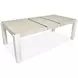 Lorelei Misty Cloud 86" Extendable Rectangular Dining Table