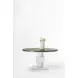 Newberry White Oak And Rustic Gray Round Dining Table