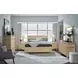 Meadowrise Sandstone Beige Queen Storage Panel Bed