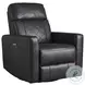 Soho Oxford Grey Power Glider Recliner with USB Port