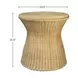 Solaris Natural Round End Table