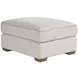 Sophie Beige Performance Fabric Rectangular Ottoman