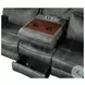 Tasso Sorrento Charcoal Reclining Sofa with Drop Down Table