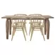 Spader Natural 5 Piece Dining Set