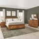 Bandalier Russet 3 Drawer Nightstand with USB Charging