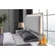 Giulia White King Platform Bed