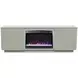 Stardust Sandstone 73" TV Stand with Fireplace