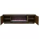 Stardust Bourbon 89" TV Stand with Fireplace