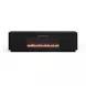 Stardust Black 89" TV Stand with Fireplace