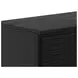 Stardust Black 89" TV Stand with Fireplace