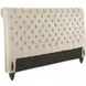 Swanson Sand Upholstered Queen Sleigh Bed