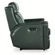 Hamilton Green Leather 56" Power Reclining Loveseat with Power Headrest