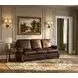 Montgomery Rich Brown Sedona Chateau Leather 83" Sofa